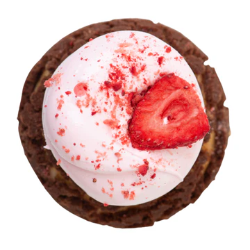 Chocolate Strawberry Cream Puffs