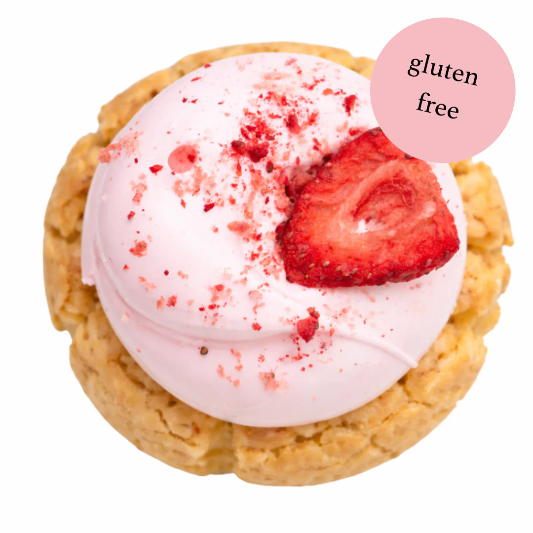 Gluten Free Chocolate Strawberry Cream Puffs