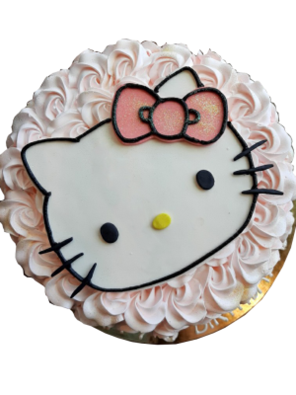 Hello Kitty Rosetta Cake