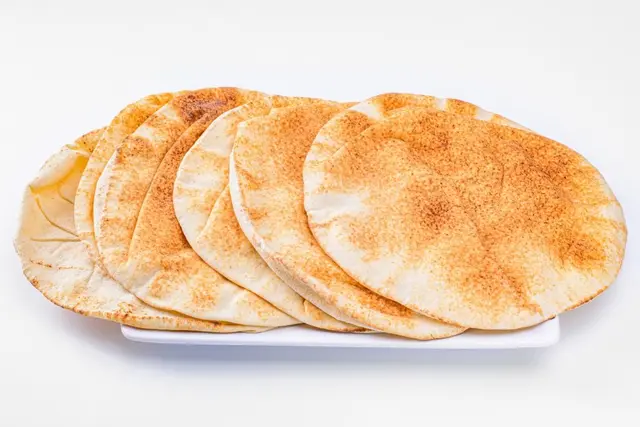 8" Balady White Pita (6 pcs)