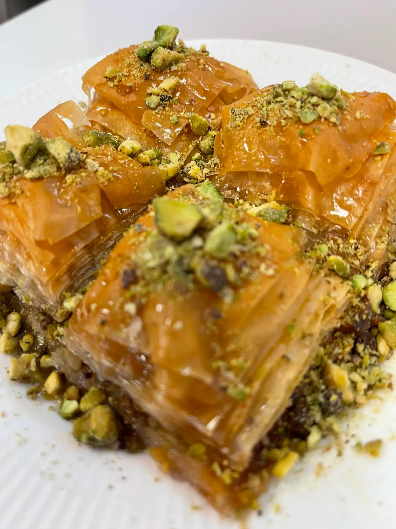 Pistachio Baklava (4 Pack) *Please order 2 hours before*