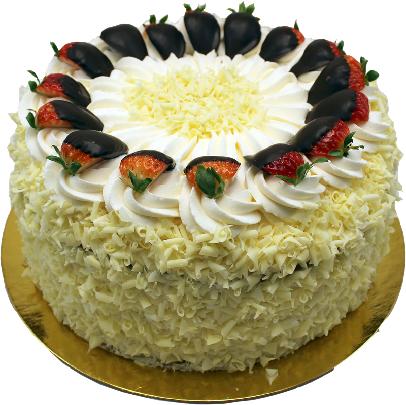 Summer Strawberry Cream Torte (Sommerliche Erdbeertorte)