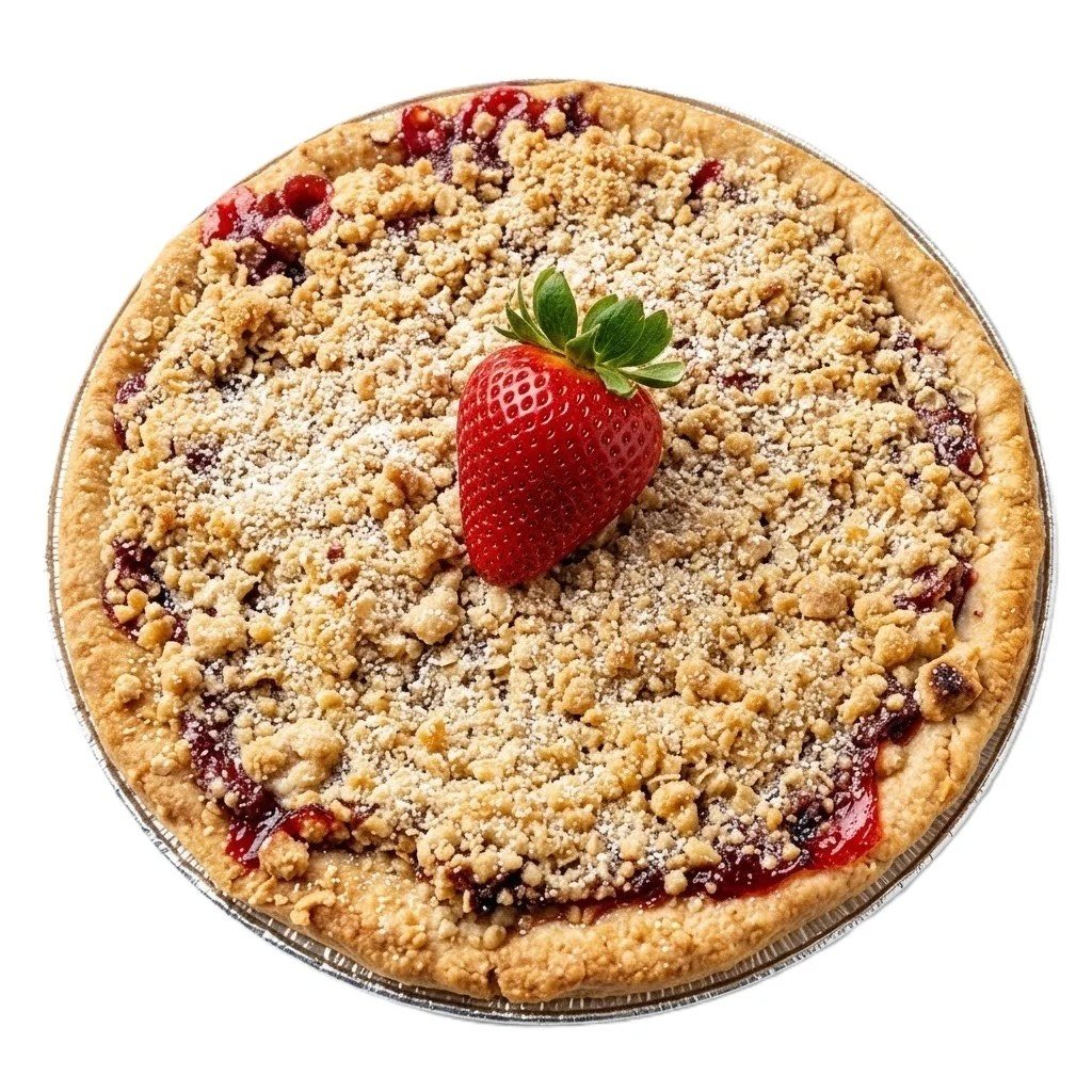 Strawberry Rhubarb Pie "GLUTEN FREE"
