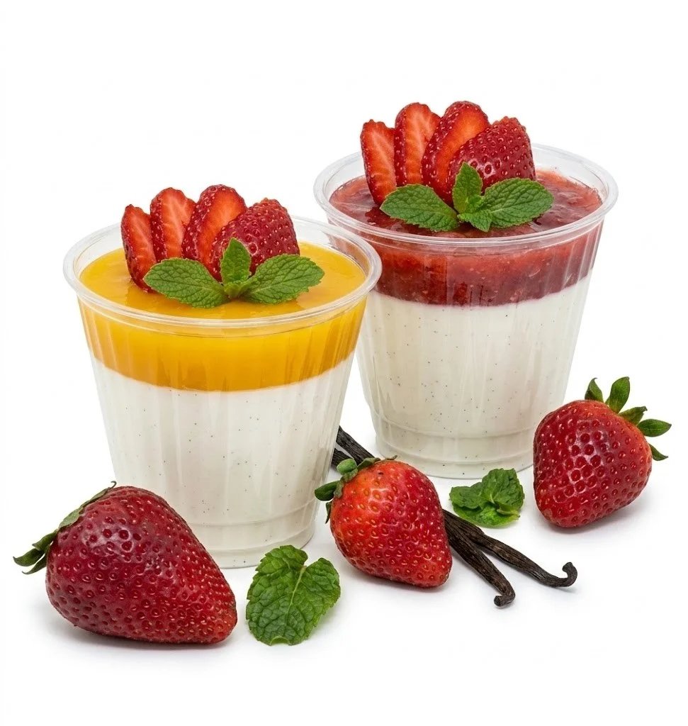 GLUTEN FREE Cups - Panna Cotta