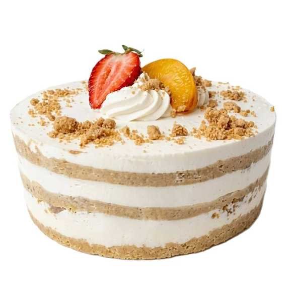 Peach Melba Cake