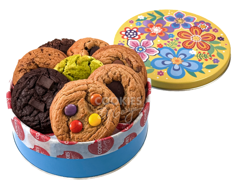 Vivid Floral Tin