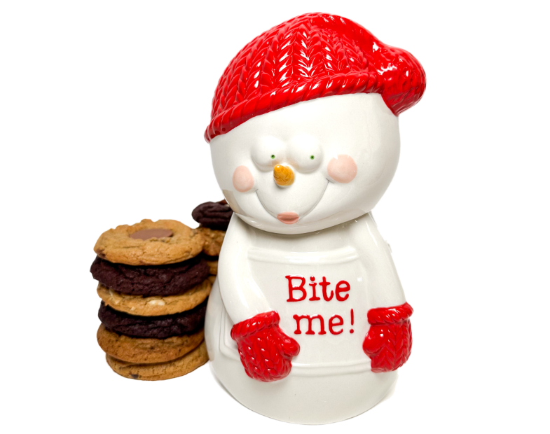 Cookie Jar - Snowman
