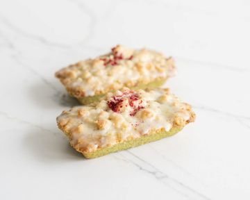 Matcha Strawberry Financier