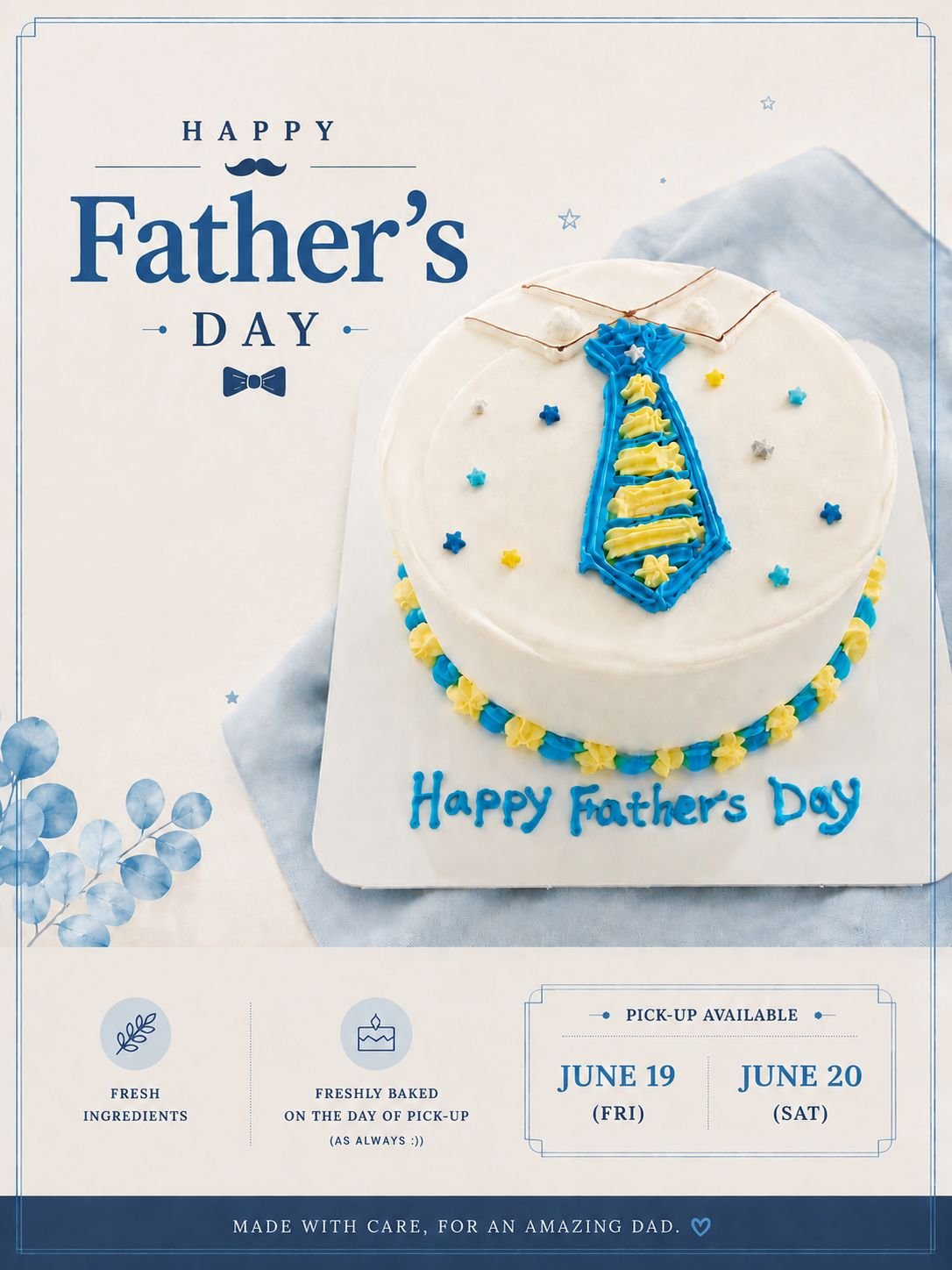 Happy Father's Day Cake