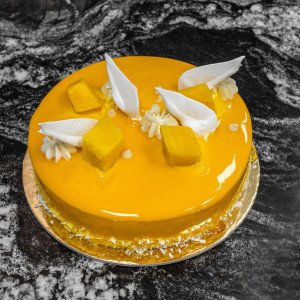 Mango Mousse Cake