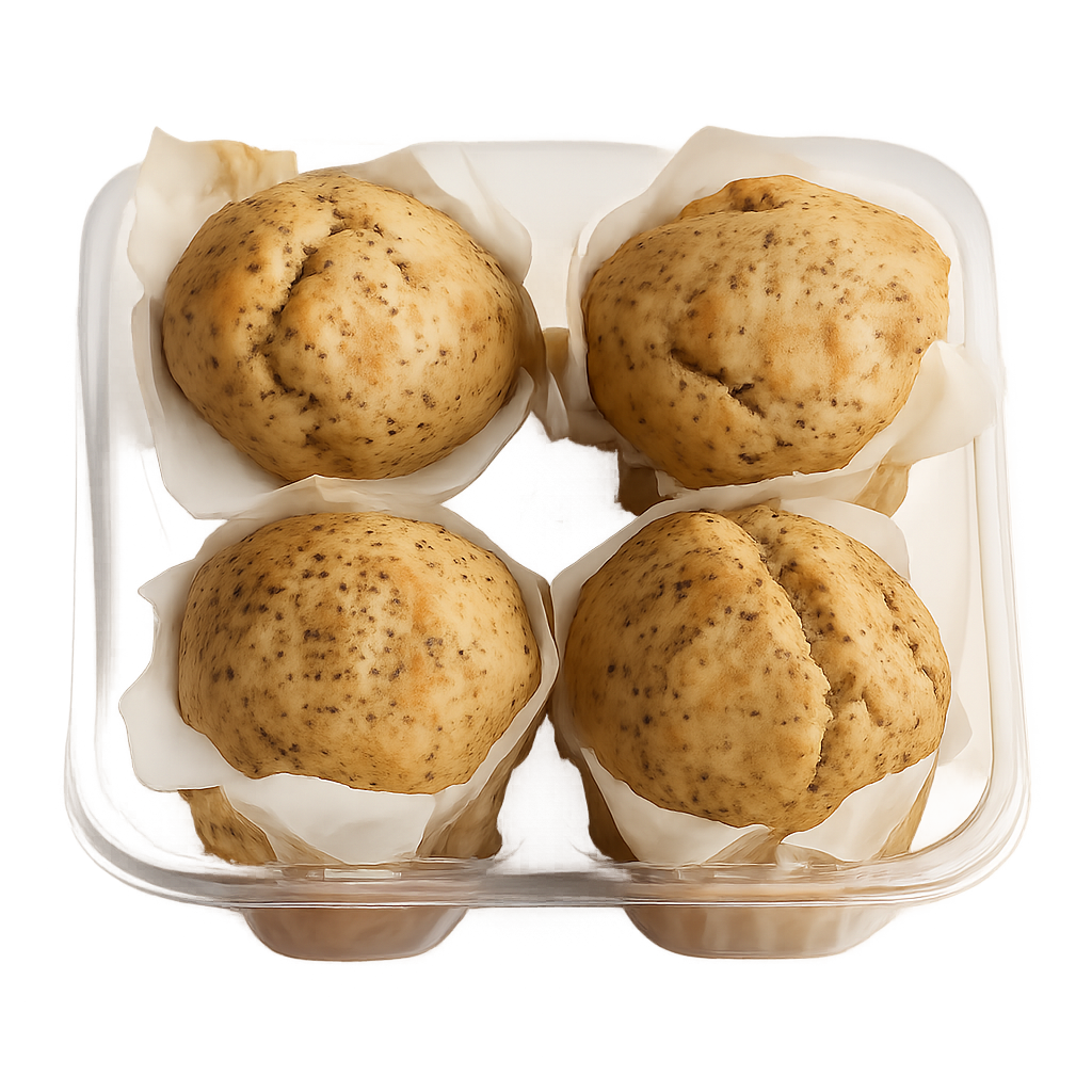 Lemon Poppy Muffin (Gluten-Free)