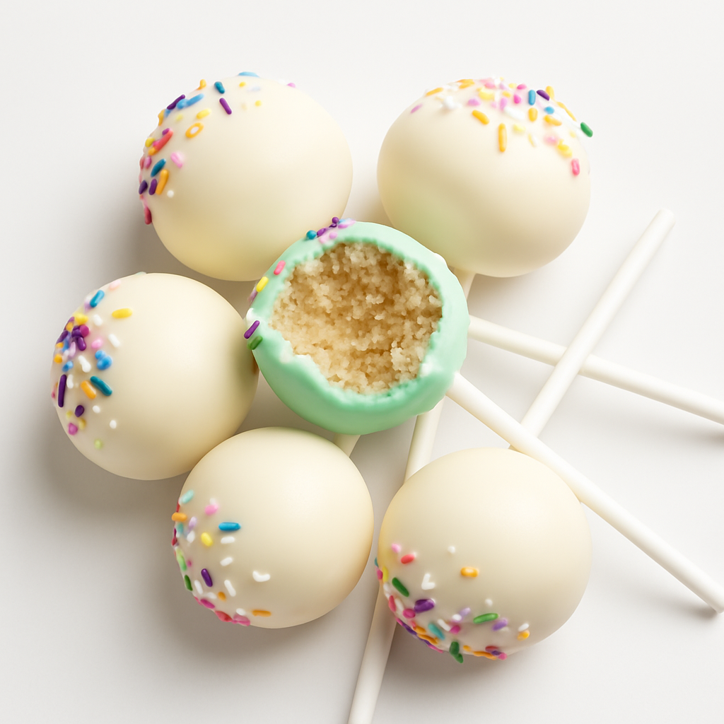 Vanilla Cake Pops 