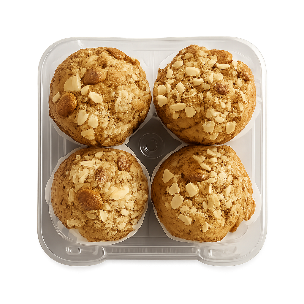 Cherry Almond Muffins (Gluten Free)