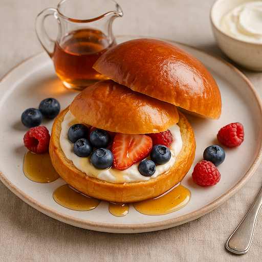 french brioche bun in Saskatoon