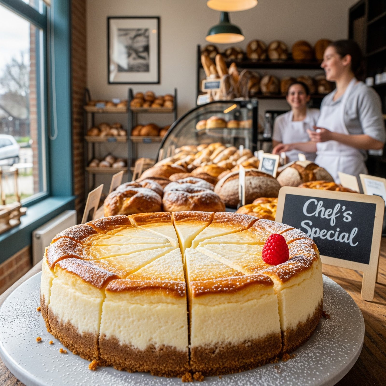 Japanese cheese cake in Calgary