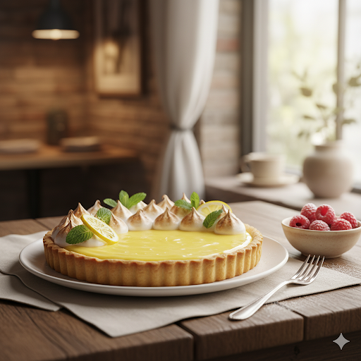 lemon tarts with meringue in Saskatoon